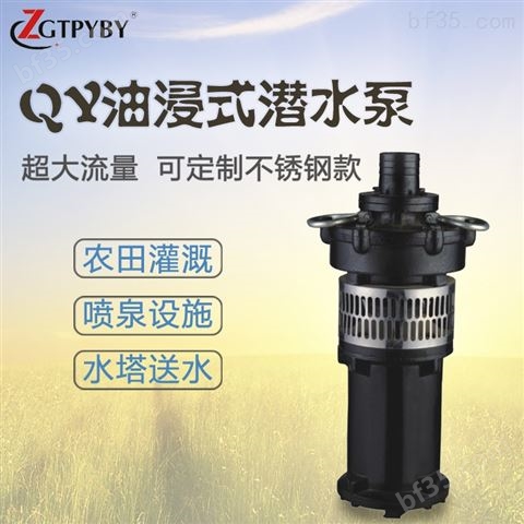 QY8.5-40/2-2.2潜水泵油浸水泵充油式水泵