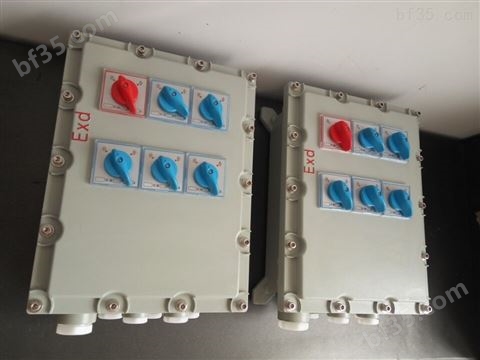 Q235钢板焊接防爆按钮控制箱