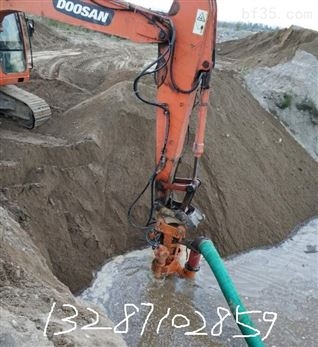 12寸大口径挖掘机清淤抽沙泵