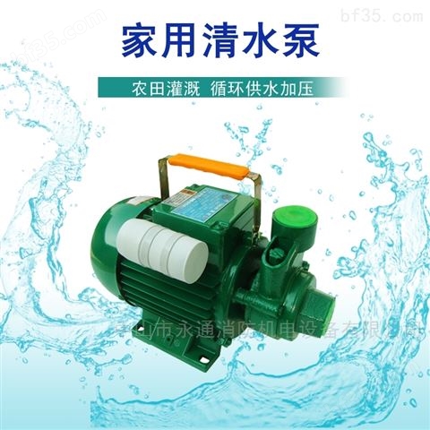广东凌霄离心式清水泵550W小型增压泵