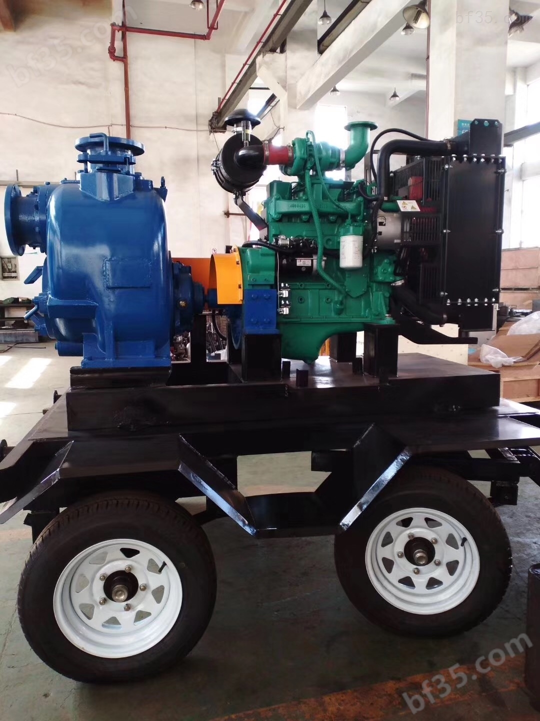 SP-6型拖车式柴油机自吸排污泵