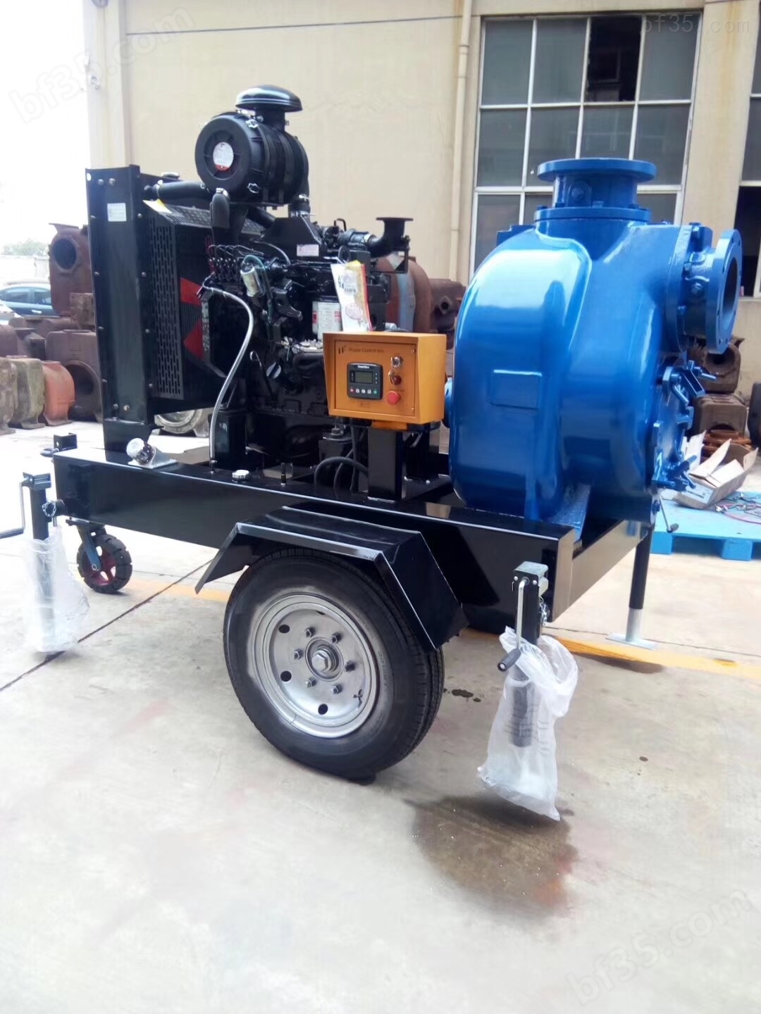 SP-4型移动式柴油机自吸排污泵