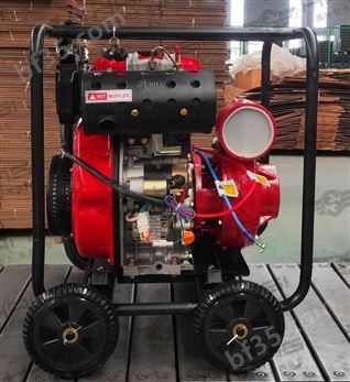 4寸高压抽水泵电启动柴油机自吸式水泵