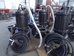 清淤设备好帮手，大型潜水搅拌式渣浆泵